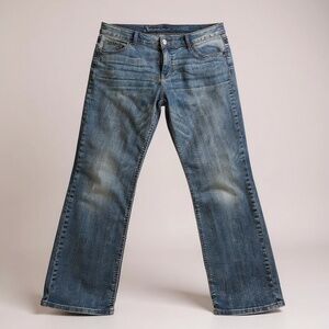 Natural Reflections Women’s Medium Wash Jeans - Straight - Size 14 by Bass Pro